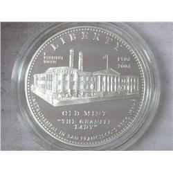 2006 San Francisco Old Mint Proof Silver Dollar