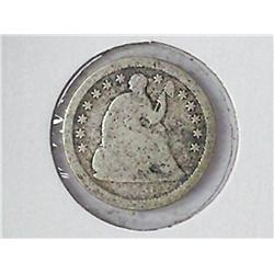 1856 Seated Liberty Half Dime