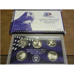 2002 US 50 State Quarters Proof Set