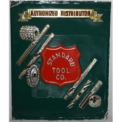 old signed K.C.S. Wisconsin standard tool co. tin