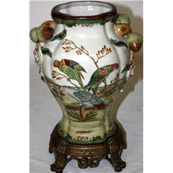 Chinese Export Large Jardiniere Majolica
