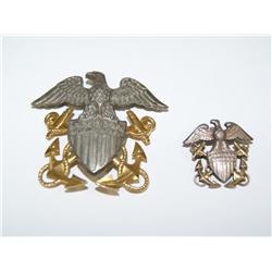 Sterling GF Naval Officers Garrison Dress Devices