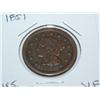 Image 1 : 1851 U.S. Large Cent Choice Condition