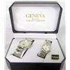 Image 2 : Set of His & Hers Geneva Watches