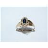 Image 1 : 10K Gold Sapphire Ring