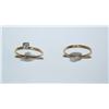 Image 1 : 14K Wedding Bond Set