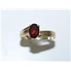 Image 1 : AAA Garnet Oval Hand Made Ladies Ring