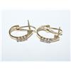 Image 1 : Diamonds Hand Made Ladies Earrings Hoops