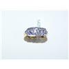 Image 1 : 2.0ctw Natural Tanzanite 10K Gold Ladies Ring