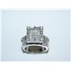 Image 1 : 3.00Ctw Diamonds Illusion Set Hand Made Ladies Rin