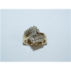 1.00Ctw Diamonds Hand Made Ladies Wedding Set