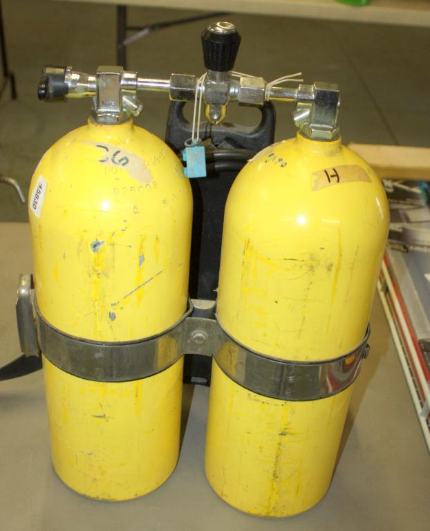 Scuba Diving Oxygen Tanks