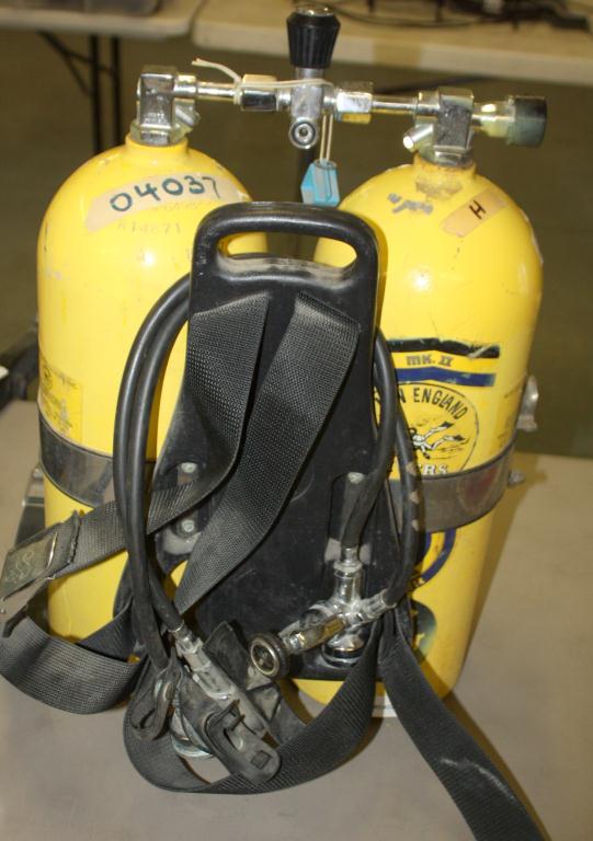 Scuba Diving Oxygen Tanks