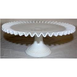 Fenton Milk Glass Cookie or Cake Tray