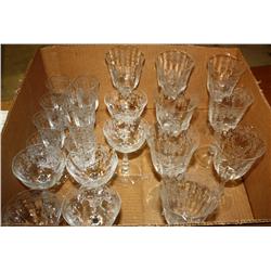 Cambridge Chantilly Etched Crystal