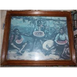 Framed Print Of Children Eatng