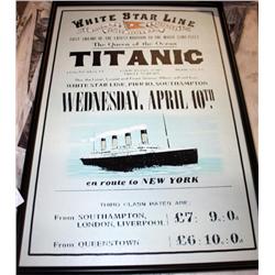 Framed Print Of The Titanic