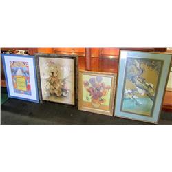 4 Framed Prints