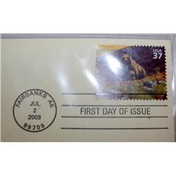 Lot of 15 1st Edition Stamps w/ 22k Gold Copy of