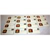 Image 3 : Lot of 15 1st Edition Stamps w/ 22k Gold Copy of