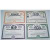 Image 1 : Collector Stock Certificates - Lot of 4