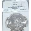 Image 1 : 1884 O Morgan $1 Coin - NGC MS 62