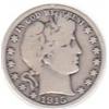 Image 2 : 1915 Philadelphia Mint Barber Half Dollar