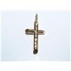 Image 1 : 14K Gold Small Cross Pendant