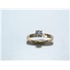 Image 1 : 14K Gold Ring w/ Diamond