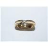 Image 1 : 10K Gold Diamond Wedding Band