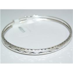 Sterling Silver Flexible Bangle