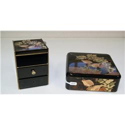 2 Empty Jewelry Boxes