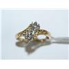 Image 1 : 10k Gold Diamond Ring