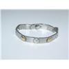 Image 1 : Titanium & 18K Yellow Gold Bracelet
