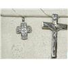 Image 1 : Sterling Silver Crosses - Lot of 2