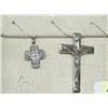 Image 2 : Sterling Silver Crosses - Lot of 2