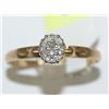 Image 1 : 14K Gold Ring w/ Diamond