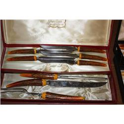 Lot of 2 Sets of Knives