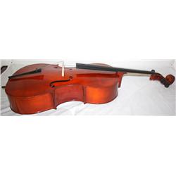 Wooden Chello w/ a Black Case