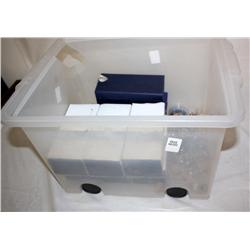 Lot of Crystal Paper Weights w/ Crystal Key Chains