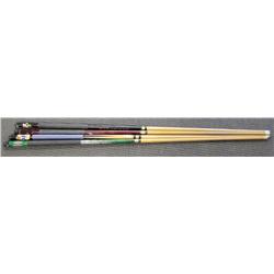 Lot of 4 Pool Cues