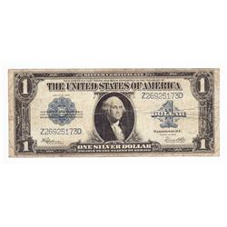 1923 $1 Large Size Silver Certificate  Grades Fine 15