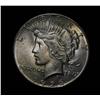 Image 1 : Pastel Toned 1926-p Peace Dollar Grades Gem Uncirculated ms65