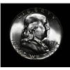 Image 1 : 1957-p Franklin Half Dollar 50c Grades Gem Uncirculated ms66 FBL