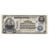 Image 1 : 1902 $5 National Bank Note "Date Back" Grades VF25