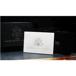 1996 US Mint Premier Silver Proof Set