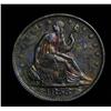 Image 2 : ***RARE  1853-p Arrows & Rays Seated Liberty Half Dollar 50c Grades ms63   RAINBOW TONED!!   RARE***