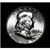 Image 1 : 1958-d Franklin Half Dollar 50c Grades Gem Uncirculated ms65 FBL