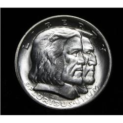 1936 Long Island Tercentenary Commemorative Half Dollar Grades Choice Uncirculated ms64
