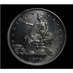 ***Rare  1878-s Trades Dollar Grades Choice Uncirculated ms64+  PQ  RARE***